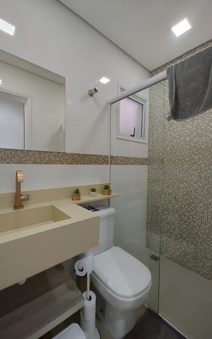Apartamento à venda com 78m², 3 quartos e 2 vagas Apartamento à venda com 78m², 3 quartos e 2 vagasBanheiro