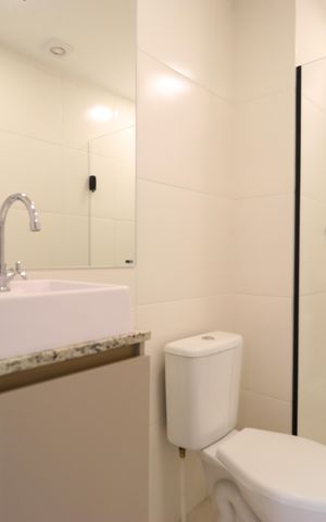 Apartamento à venda com 41m², 2 quartos e sem vagaBanheiro 