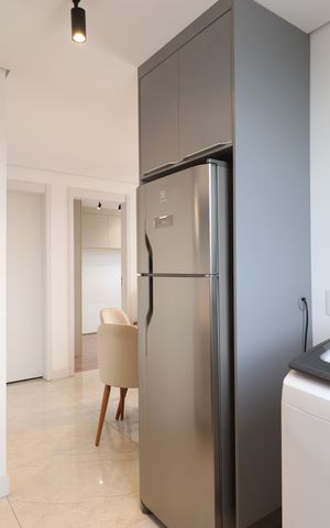 Apartamento à venda com 41m², 2 quartos e sem vagaCozinha e Área de serviço 