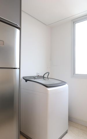 Apartamento à venda com 41m², 2 quartos e sem vagaCozinha e Área de serviço 
