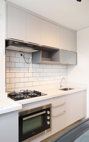 Apartamento à venda com 41m², 2 quartos e sem vagaCozinha e Área de serviço 