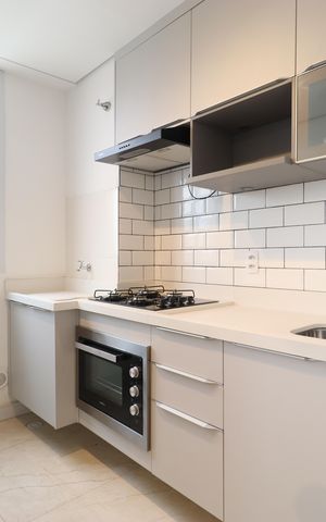 Apartamento à venda com 41m², 2 quartos e sem vagaCozinha e Área de serviço 
