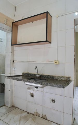 Studio para alugar com 28m², 1 quarto e sem vaga Studio para alugar com 28m², 1 quarto e sem vagaSala-Cozinha