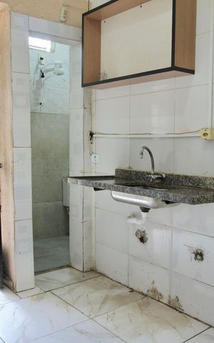 Studio para alugar com 28m², 1 quarto e sem vaga Studio para alugar com 28m², 1 quarto e sem vagaSala-Cozinha