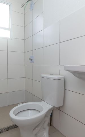 Apartamento para alugar com 42m², 2 quartos e 1 vaga Apartamento para alugar com 42m², 2 quartos e 1 vagaBanheiro Social