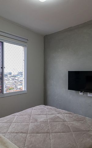 Apartamento à venda com 36m², 2 quartos e sem vaga Apartamento à venda com 36m², 2 quartos e sem vagaQuarto 2