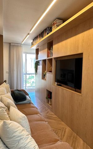Apartamento à venda com 50m², 1 quarto e 1 vaga