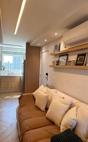 Apartamento à venda com 50m², 1 quarto e 1 vaga