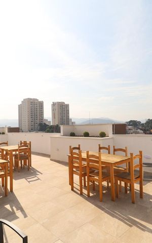 Apartamento à venda com 33m², 1 quarto e sem vaga Apartamento à venda com 33m², 1 quarto e sem vagaCobertura