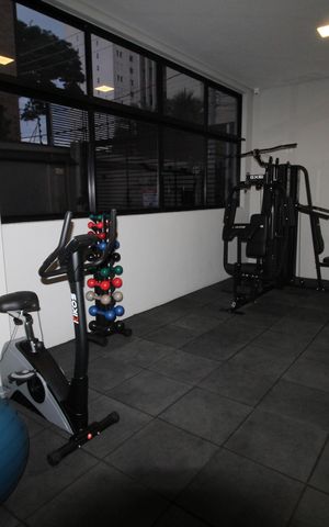 Apartamento para alugar com 103m², 3 quartos e 2 vagasÁrea comum - Academia
