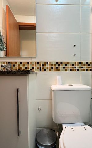Apartamento à venda com 66m², 2 quartos e 1 vaga Apartamento à venda com 66m², 2 quartos e 1 vagaBanheiro Social