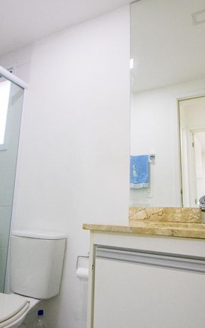 Apartamento à venda com 62m², 2 quartos e 1 vaga Apartamento à venda com 62m², 2 quartos e 1 vagaBanheiro social