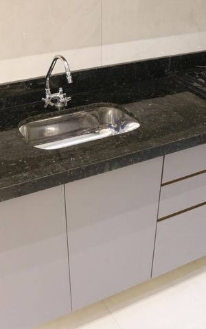 Apartamento à venda com 37m², 2 quartos e sem vagaCozinha e Área de Serviço