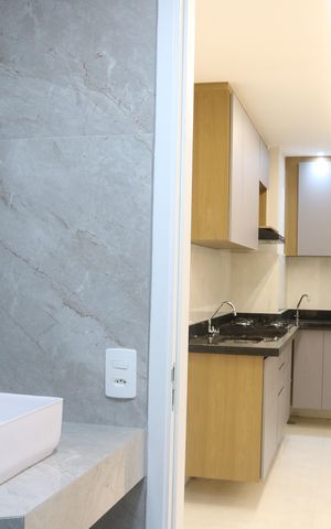 Apartamento à venda com 37m², 2 quartos e sem vagaBanheiro