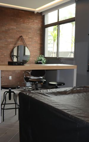 Apartamento à venda com 91m², 2 quartos e 2 vagasÁrea comum - Barbearia