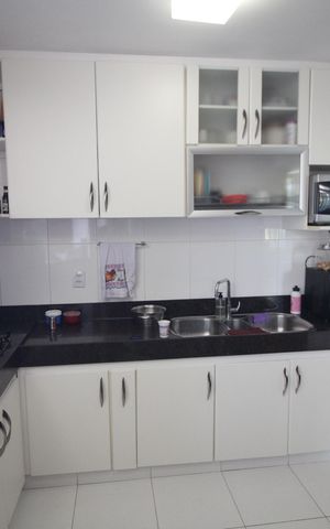 Apartamento para alugar com 100m², 3 quartos e 2 vagasCozinha e Área de Serviço