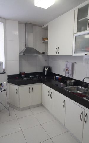 Apartamento para alugar com 100m², 3 quartos e 2 vagasCozinha e Área de Serviço