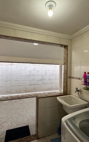 Casa de condomínio para alugar com 180m², 3 quartos e 2 vagasCozinha e Área de Serviço - Banheiro