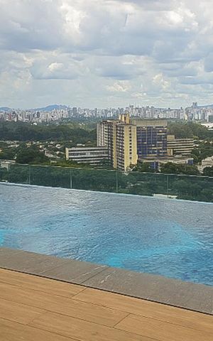 Studio para alugar com 32m², 1 quarto e sem vagaÁrea comum - Piscina