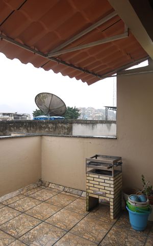 Casa de condomínio à venda com 80m², 3 quartos e 1 vagaTerraço - Varanda