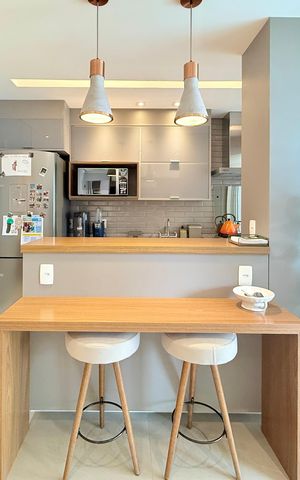 Apartamento à venda com 92m², 2 quartos e 2 vagas Apartamento à venda com 92m², 2 quartos e 2 vagasCozinha