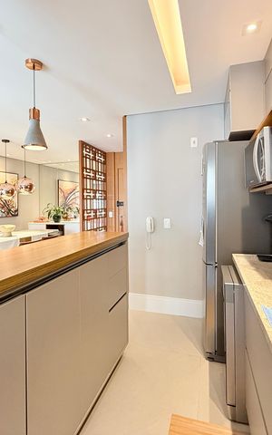 Apartamento à venda com 92m², 2 quartos e 2 vagas Apartamento à venda com 92m², 2 quartos e 2 vagasCozinha