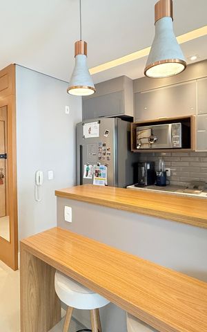 Apartamento à venda com 92m², 2 quartos e 2 vagas Apartamento à venda com 92m², 2 quartos e 2 vagasCozinha