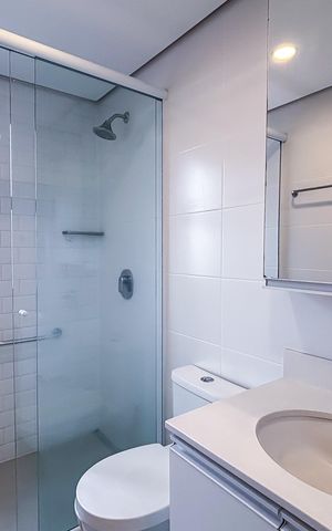 Apartamento para alugar com 34m², 1 quarto e sem vagaBanheiro