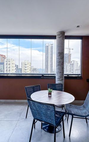 Apartamento para alugar com 34m², 1 quarto e sem vagaÁrea comum