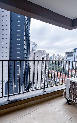 Apartamento para alugar com 34m², 1 quarto e sem vagaVaranda da sala