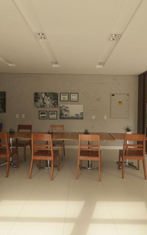 Apartamento à venda com 70m², 1 quarto e 2 vagasÁrea comum - Salão de festas