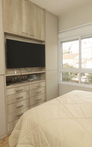 Apartamento à venda com 70m², 1 quarto e 2 vagasSuíte