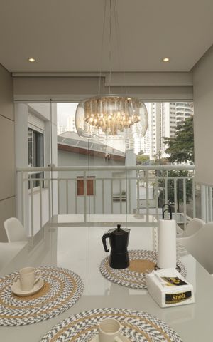 Apartamento à venda com 70m², 1 quarto e 2 vagasSala
