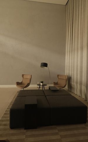 Apartamento à venda com 70m², 1 quarto e 2 vagasHall Social