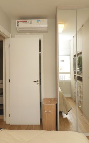 Apartamento à venda com 70m², 1 quarto e 2 vagasSuíte
