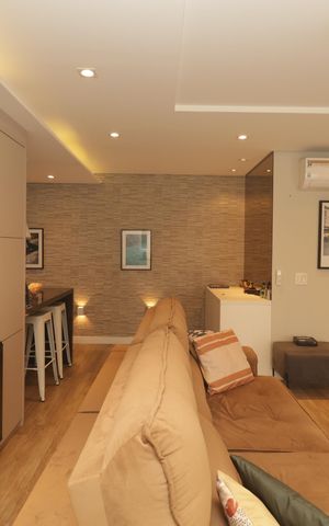 Apartamento à venda com 70m², 1 quarto e 2 vagasSala