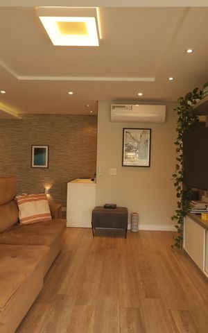 Apartamento à venda com 70m², 1 quarto e 2 vagasSala