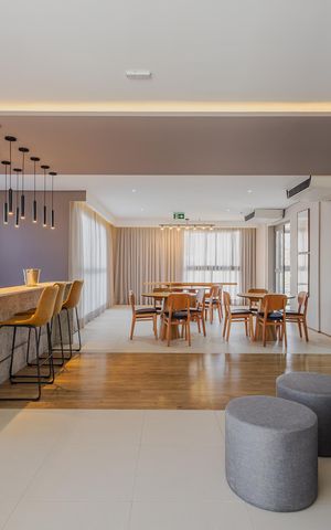 Studio para alugar com 25m², 1 quarto e sem vagaSalão de Festas