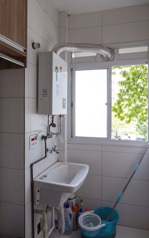 Apartamento à venda com 56m², 3 quartos e 1 vagaCozinha e Área de Serviço