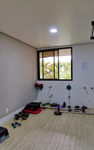 Apartamento à venda com 143m², 3 quartos e 3 vagas Apartamento à venda com 143m², 3 quartos e 3 vagasAcademia