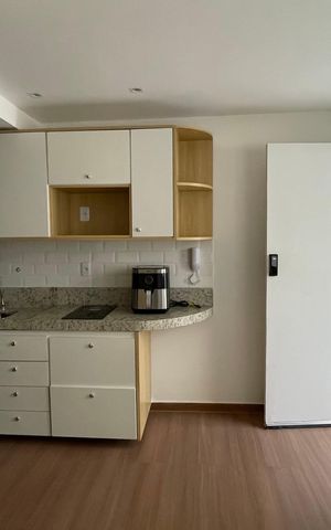 Studio à venda com 30m², 1 quarto e sem vagaSala