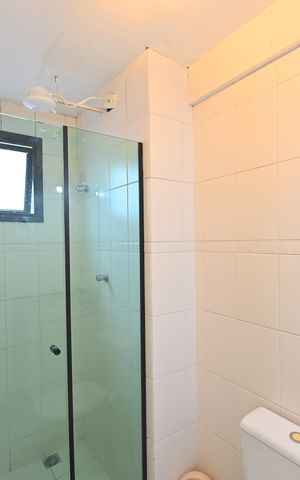 Apartamento para alugar com 36m², 1 quarto e 1 vagaBanheiro Social