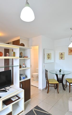 Apartamento para alugar com 36m², 1 quarto e 1 vagaSala