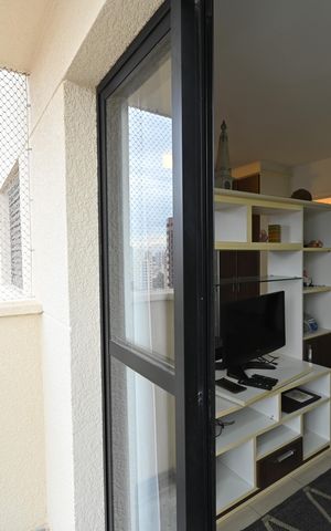 Apartamento para alugar com 36m², 1 quarto e 1 vagaVaranda