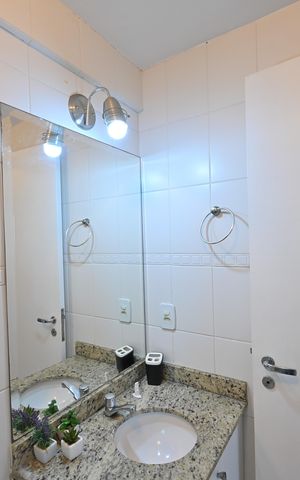 Apartamento para alugar com 36m², 1 quarto e 1 vagaBanheiro Social