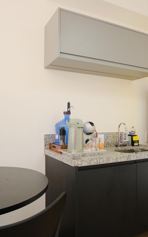 Studio à venda com 27m², 1 quarto e sem vagaCozinha