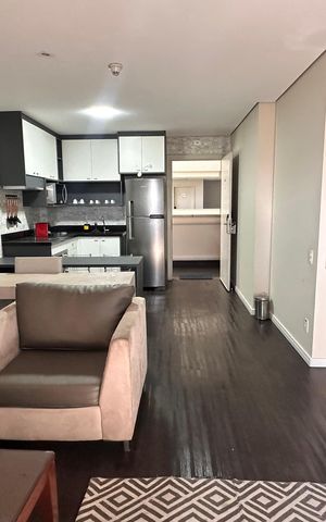 Apartamento à venda com 56m², 1 quarto e 1 vaga