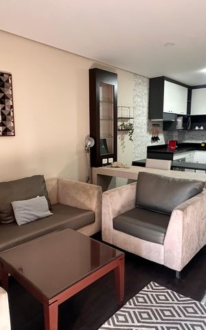 Apartamento à venda com 56m², 1 quarto e 1 vaga