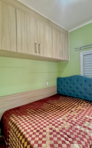 Apartamento à venda com 56m², 2 quartos e 1 vaga Apartamento à venda com 56m², 2 quartos e 1 vagaQuarto 2