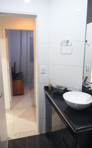 Apartamento à venda com 120m², 3 quartos e sem vagaBanheiro
